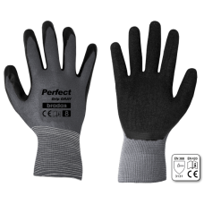 Рукавички захисні PERFECT GRIP GRAY латекс, розмір 10, RWPGGY10
